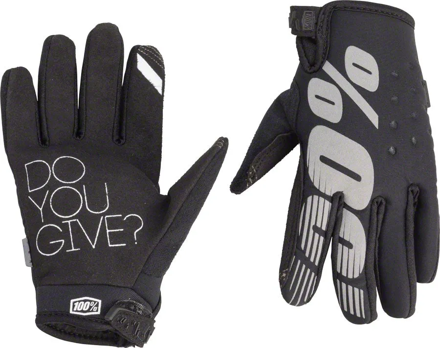 100% Brisker Youth Gloves