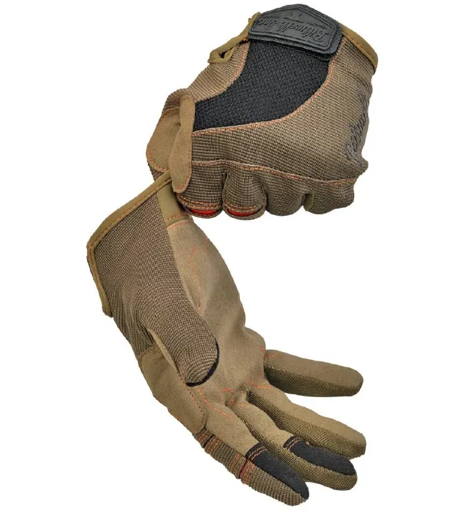 Biltwell Moto Gloves Brown/Orange