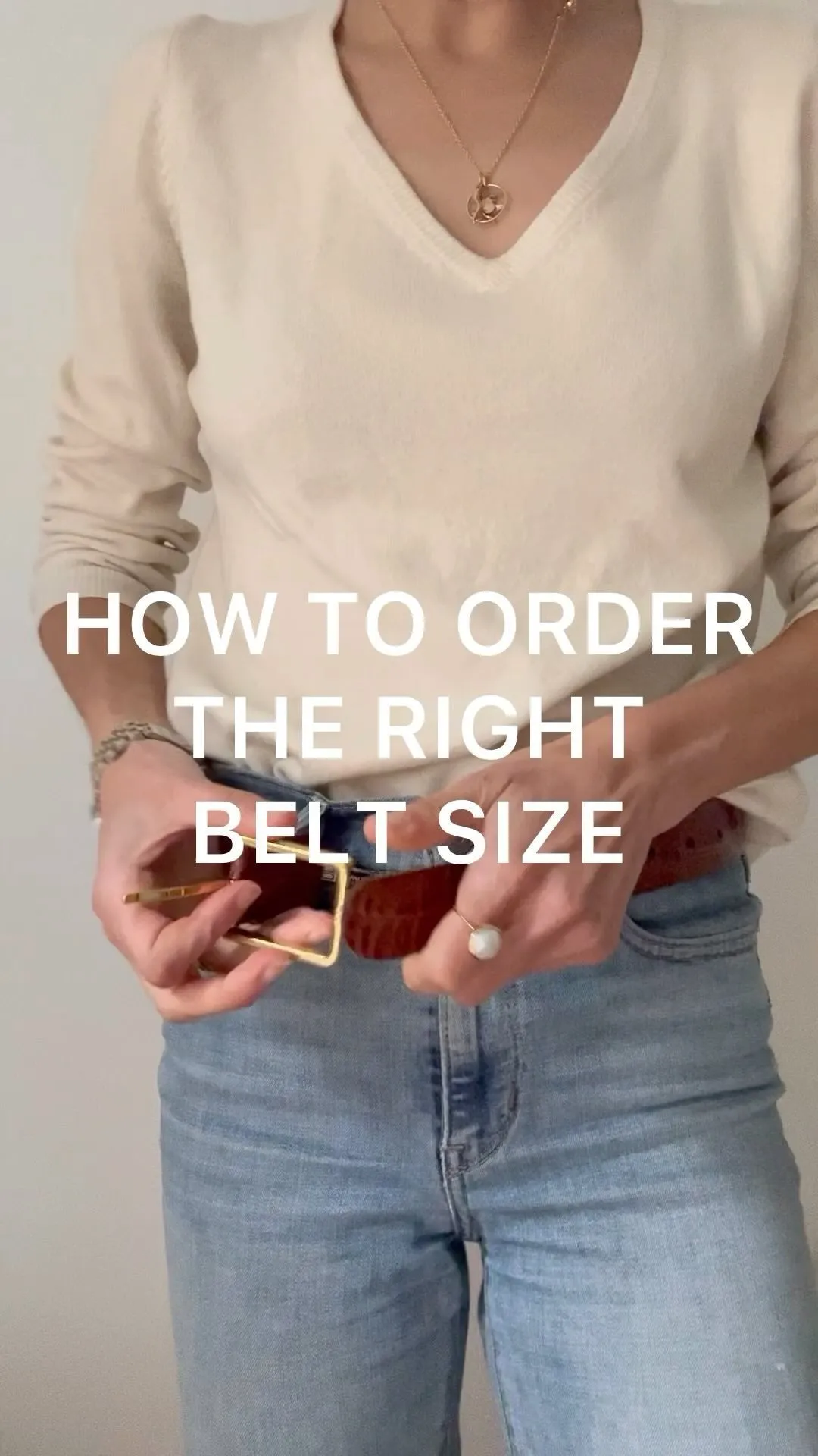 Brave Greta Shrunken Leather Belt