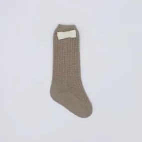 Camel and Cream Socks