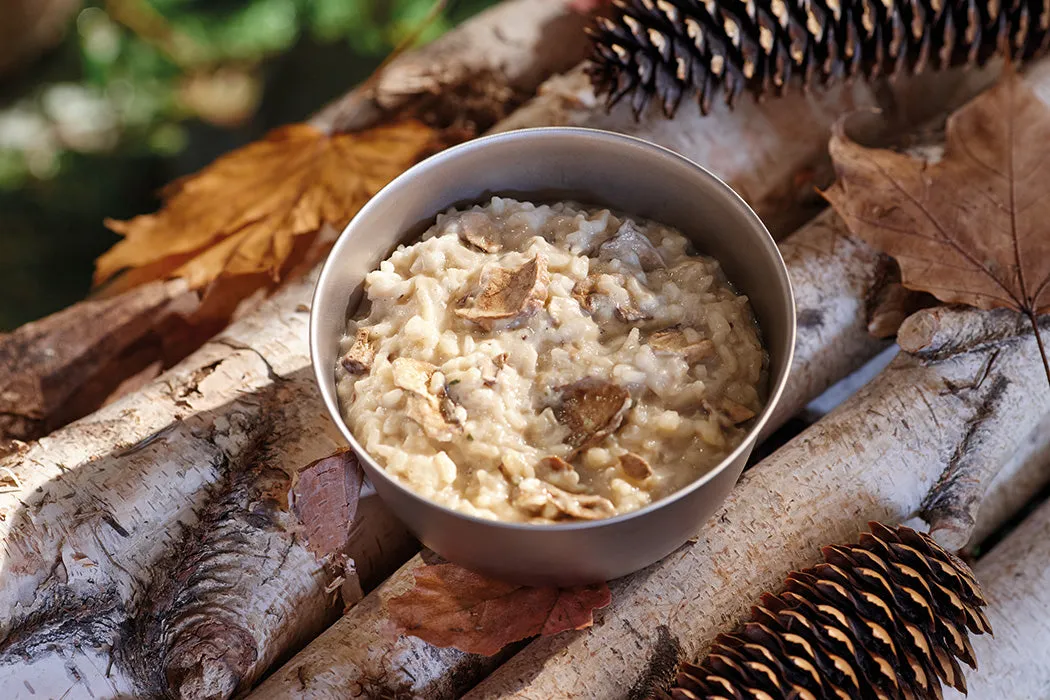 Cheese & Mushroom Risotto (less than 1% Gluten)