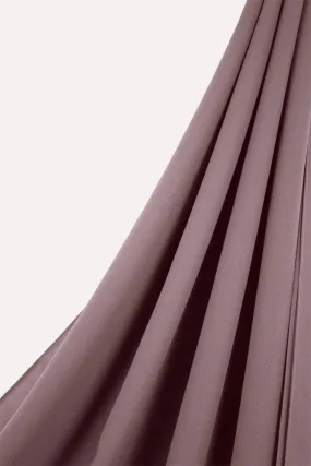 Classic Chiffon Hijab - Rose Brown