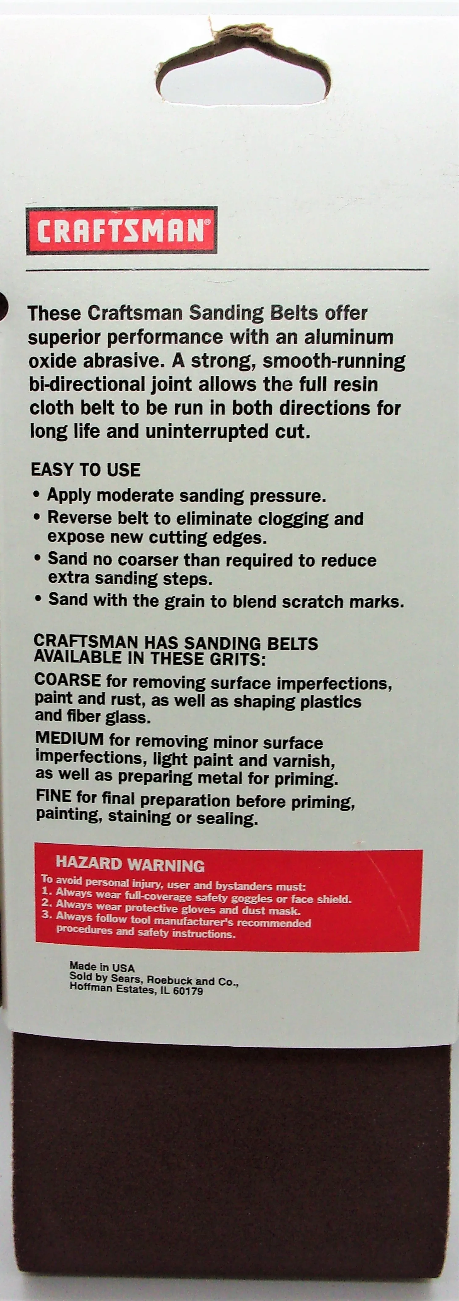 Craftsman 2-Pack, 4 x 21-in. Fine 120 Grit Belts #928364