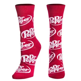 Crazy Socks Dr Pepper Novelty Socks