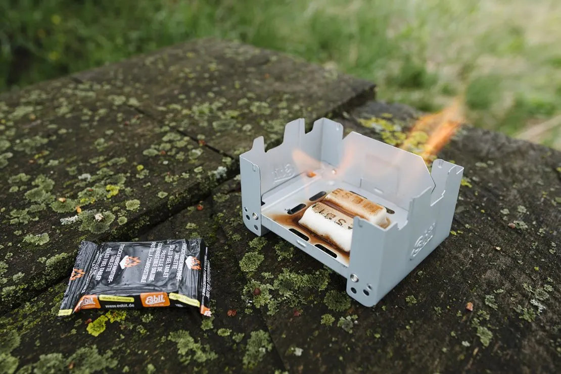 Esbit Pocket Stove With 6 Solid Fuel Tabs