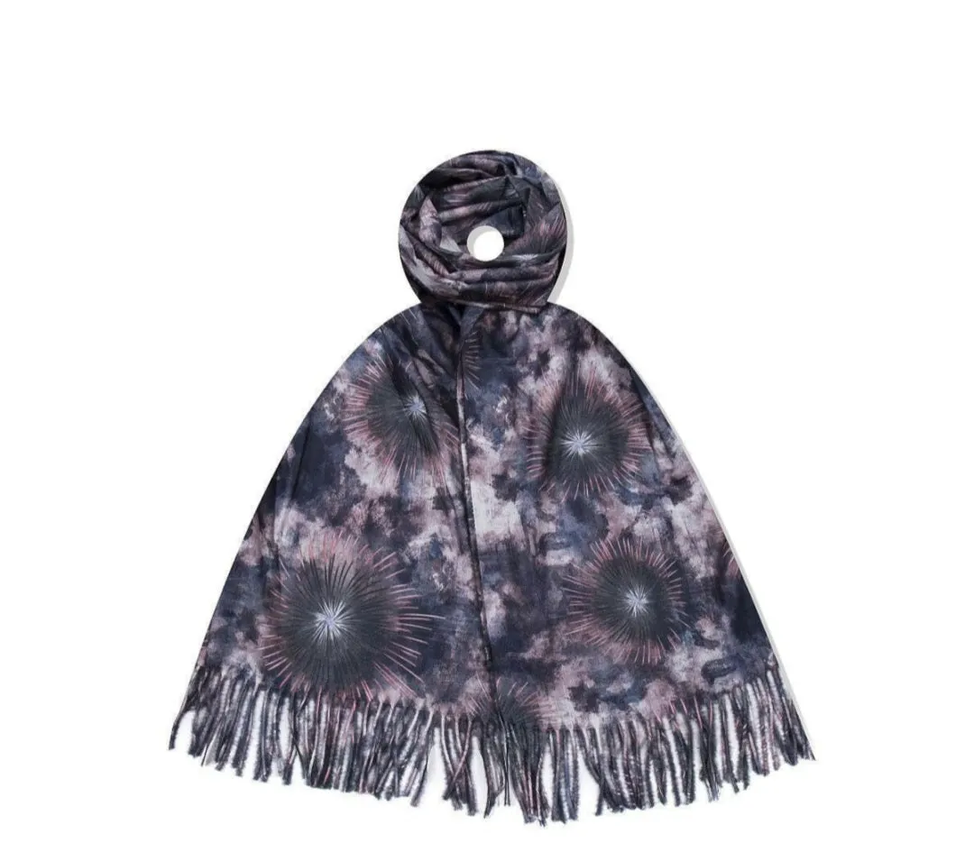 Fireworks cashmere wool mix scarves