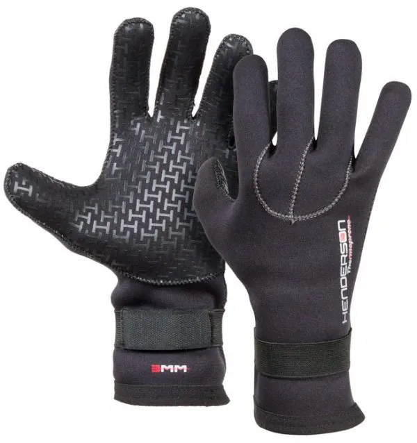 Henderson Thermoprene Closure Glove, 5mm Neoprene, Gator Elastic Closure, High-Grip Textured Palm