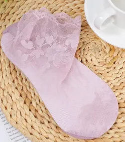 Lightweight Lace Socks