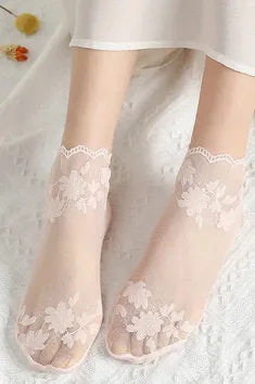 Lightweight Lace Socks