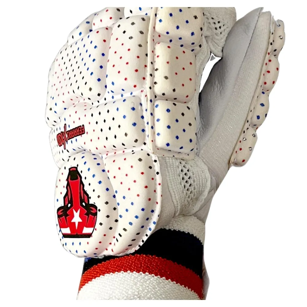 Matador Batting Gloves, Hard Tennis Cricket Batting Gloves White