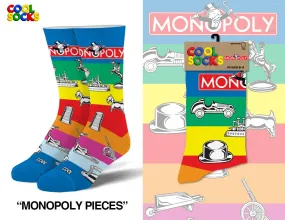 Monopoly Pieces - Mens Crew Folded