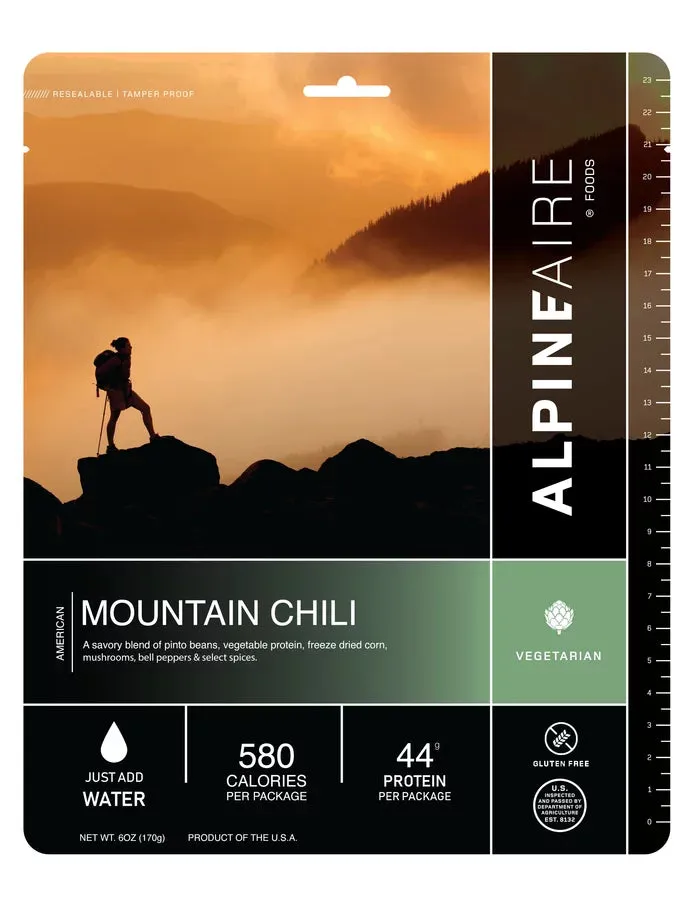 Mountain Chili (Vegetarian) (Gluten Free)