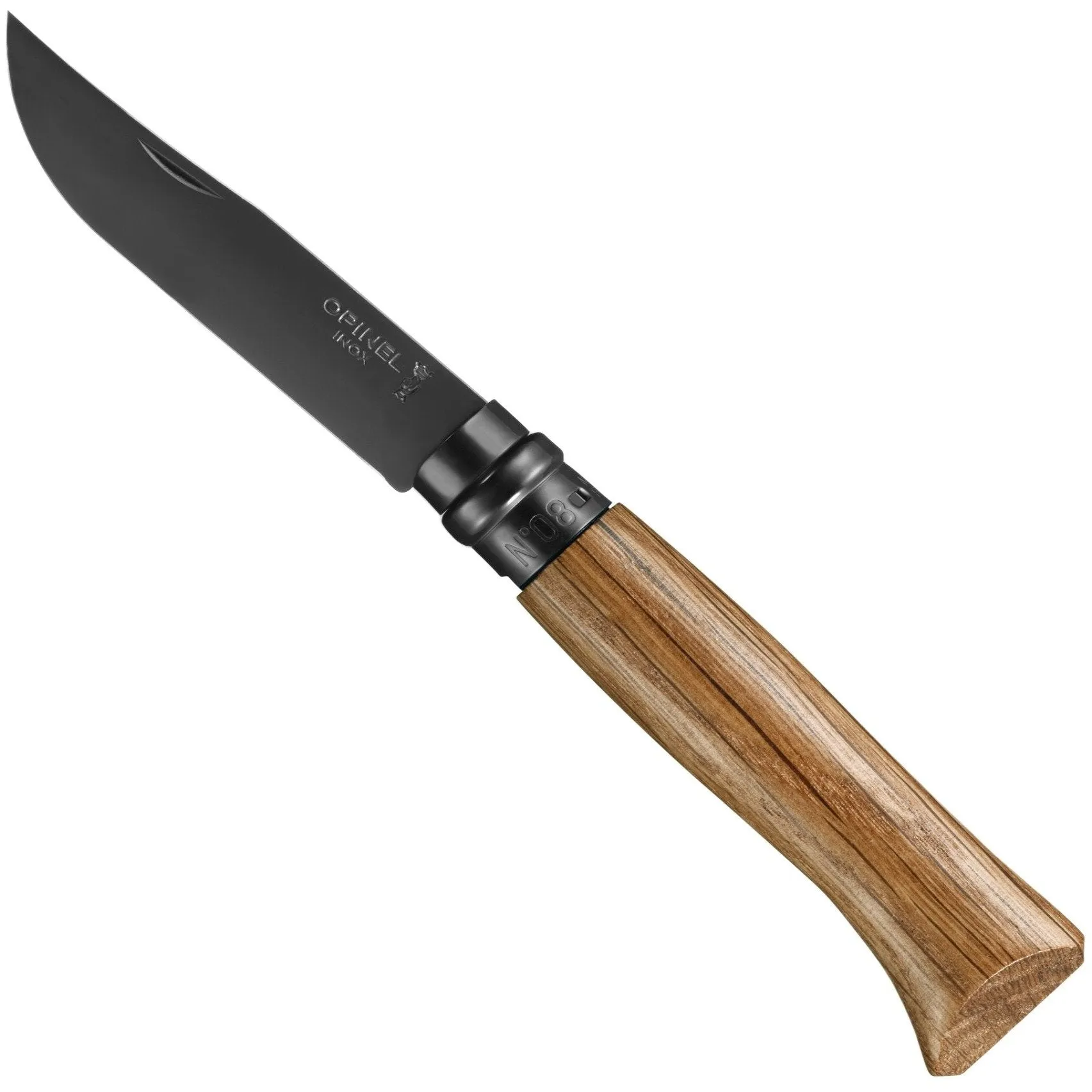 No.08 Black Oak Folding Knife