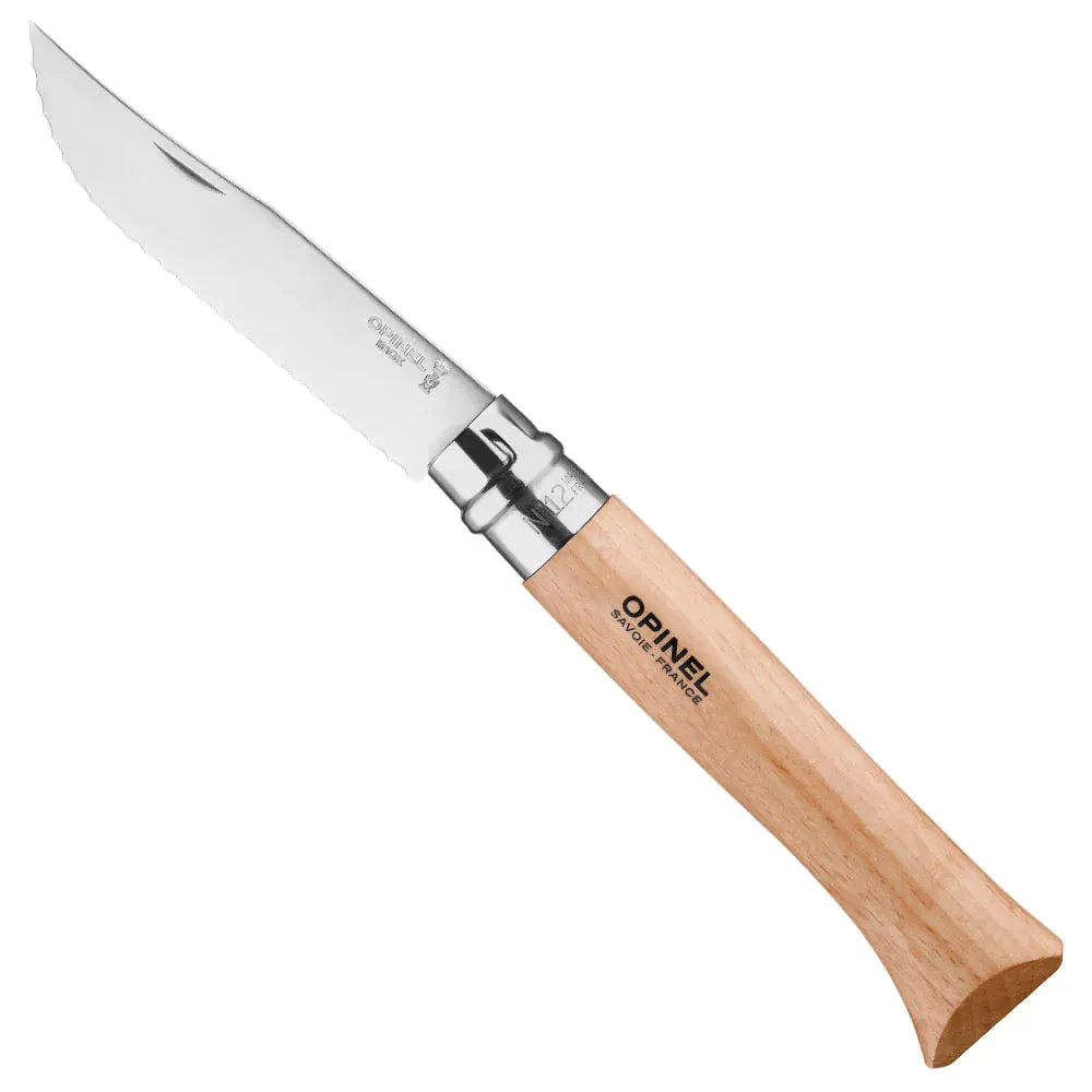 No.12 Stainless Steel Folding Serrated Knife