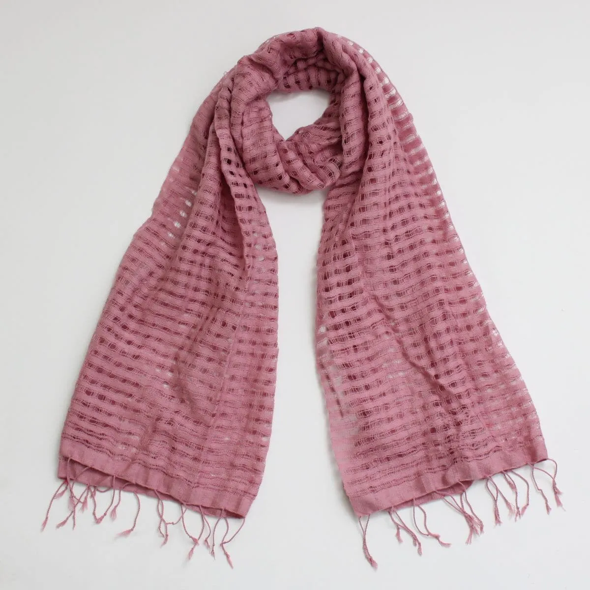 Pink Mariah Scarf