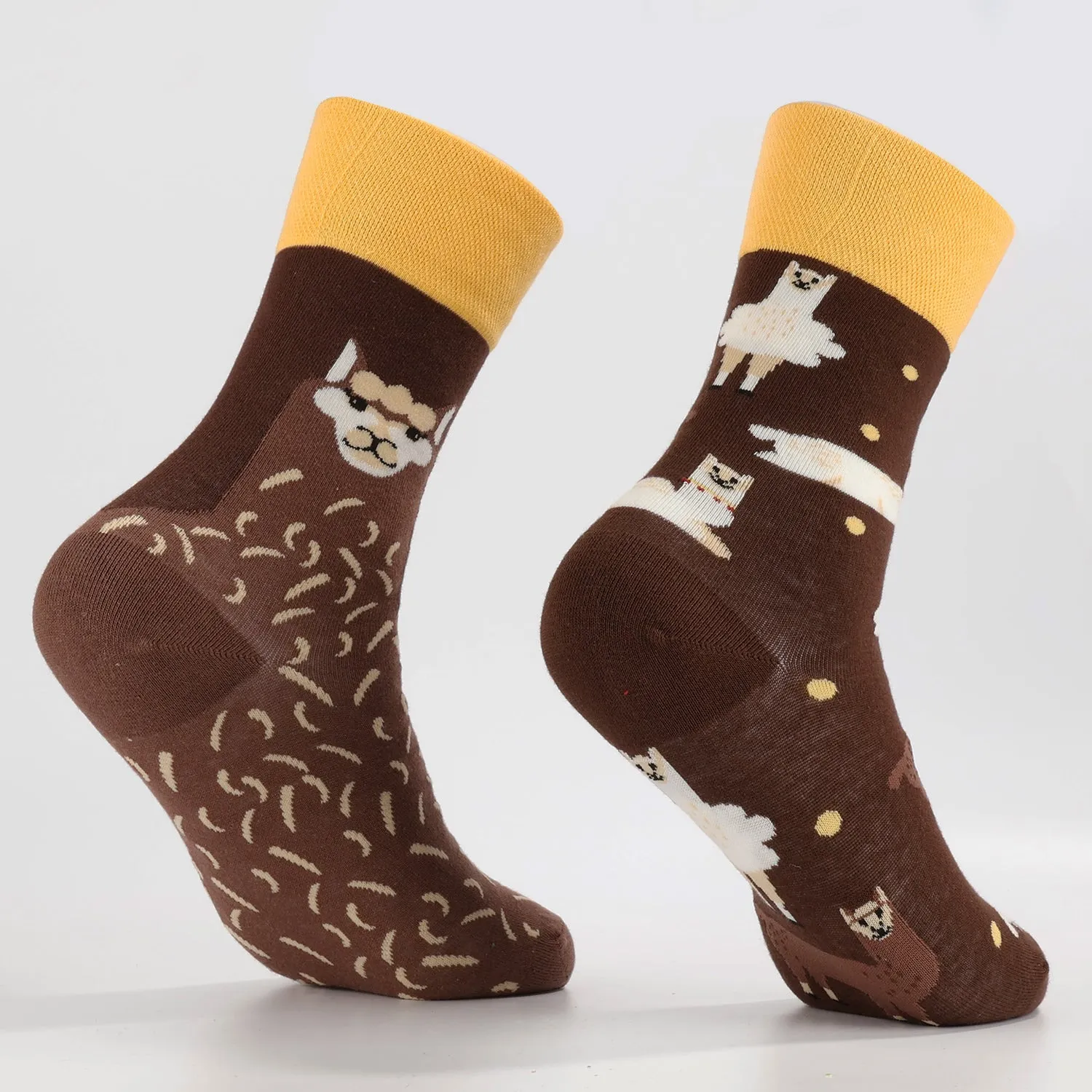 Playful Alpaca Socks