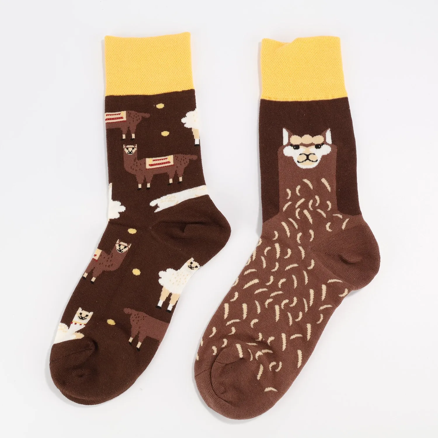 Playful Alpaca Socks