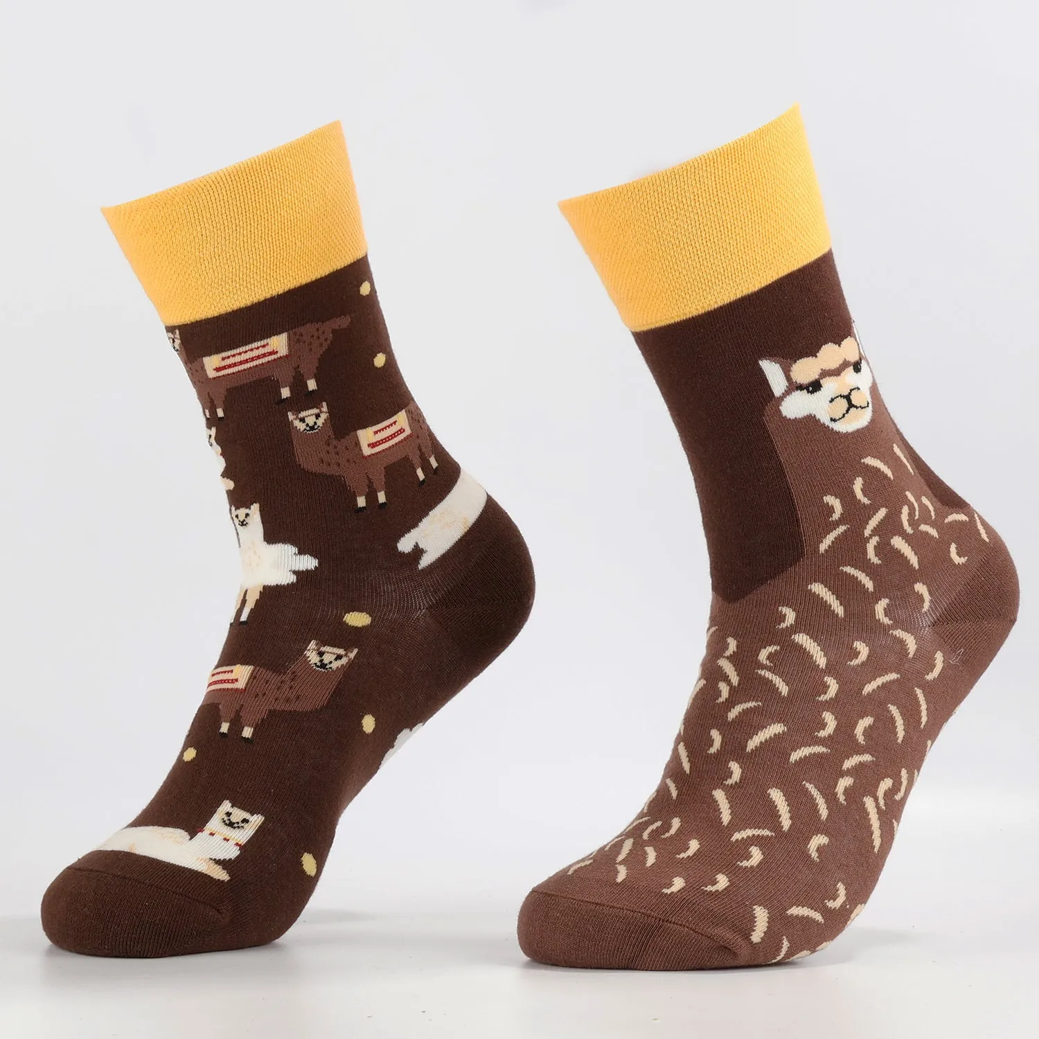 Playful Alpaca Socks