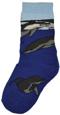 Playful Dolphins Socks Large