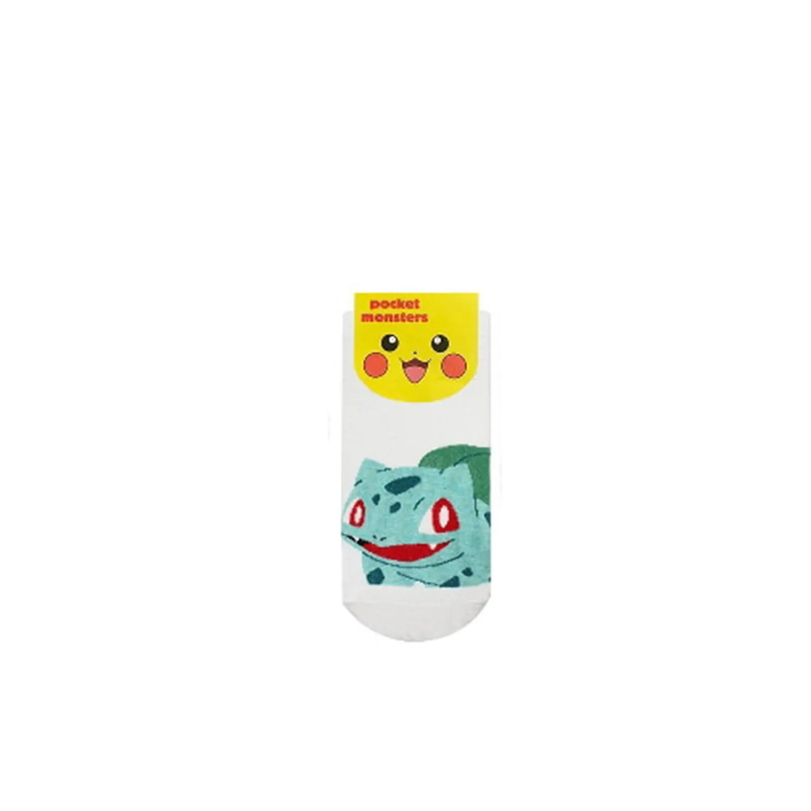 Pokemon Bulbasaur Single Pair Youth Ankle Socks