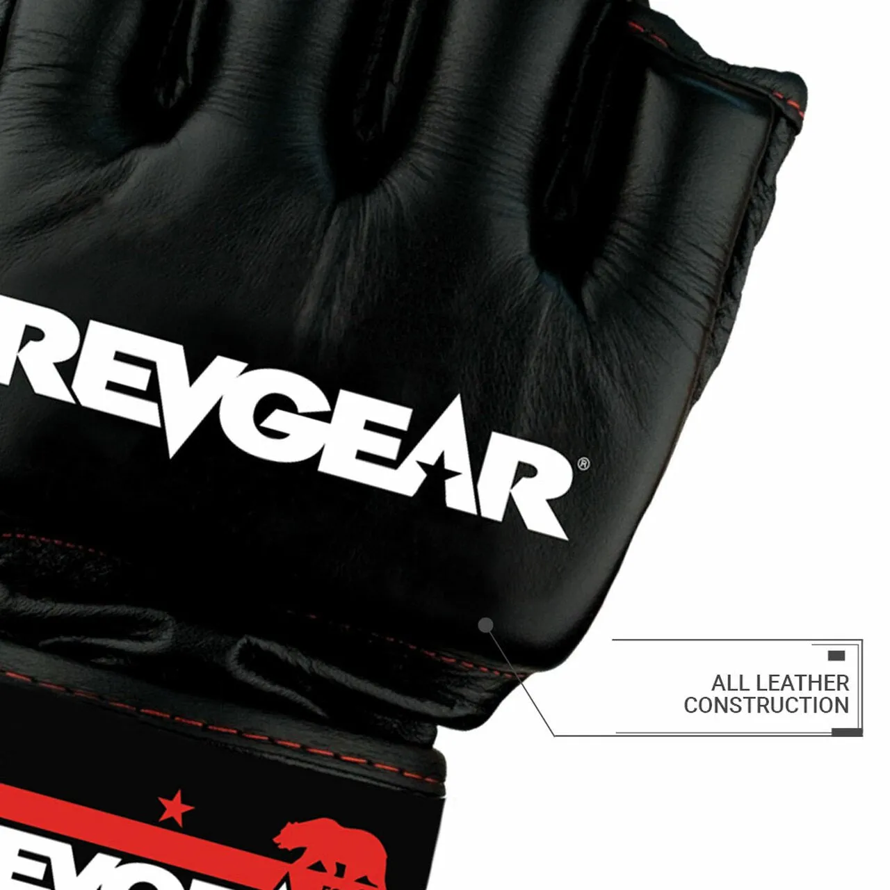 Revgear Pro Series Challenger 2 MMA Gloves - 4oz Competition Black