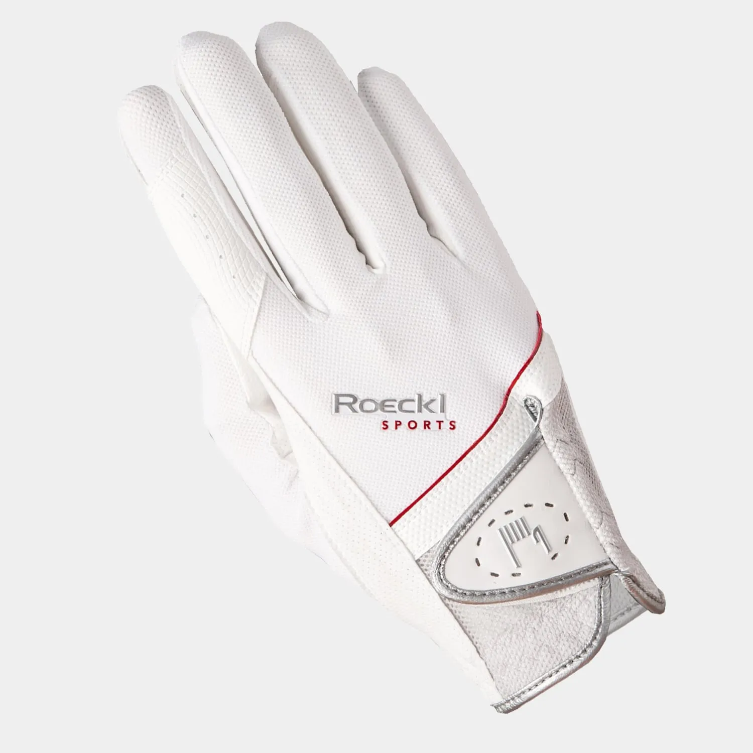 Roeckl Sports Madrid Riding Gloves - White