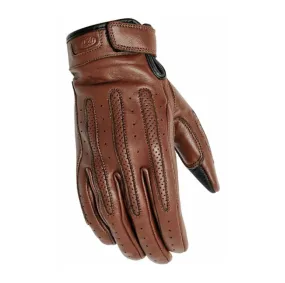 ROLAND SANDS FEMALE BONNIE LEATHER GLOVES TOBACCO