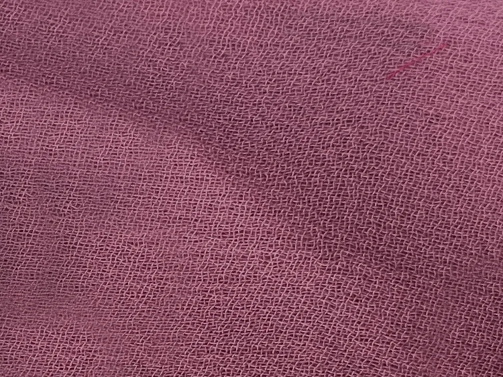 Rouge Pink Plain 60 Grams Georgette Fabric (Wholesale)