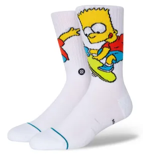 Stance Bart Simpsone Crew Cut Socks 2023