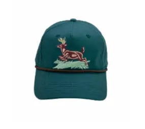 Whitetail Buck Deer 5 Panel Cotton Hat