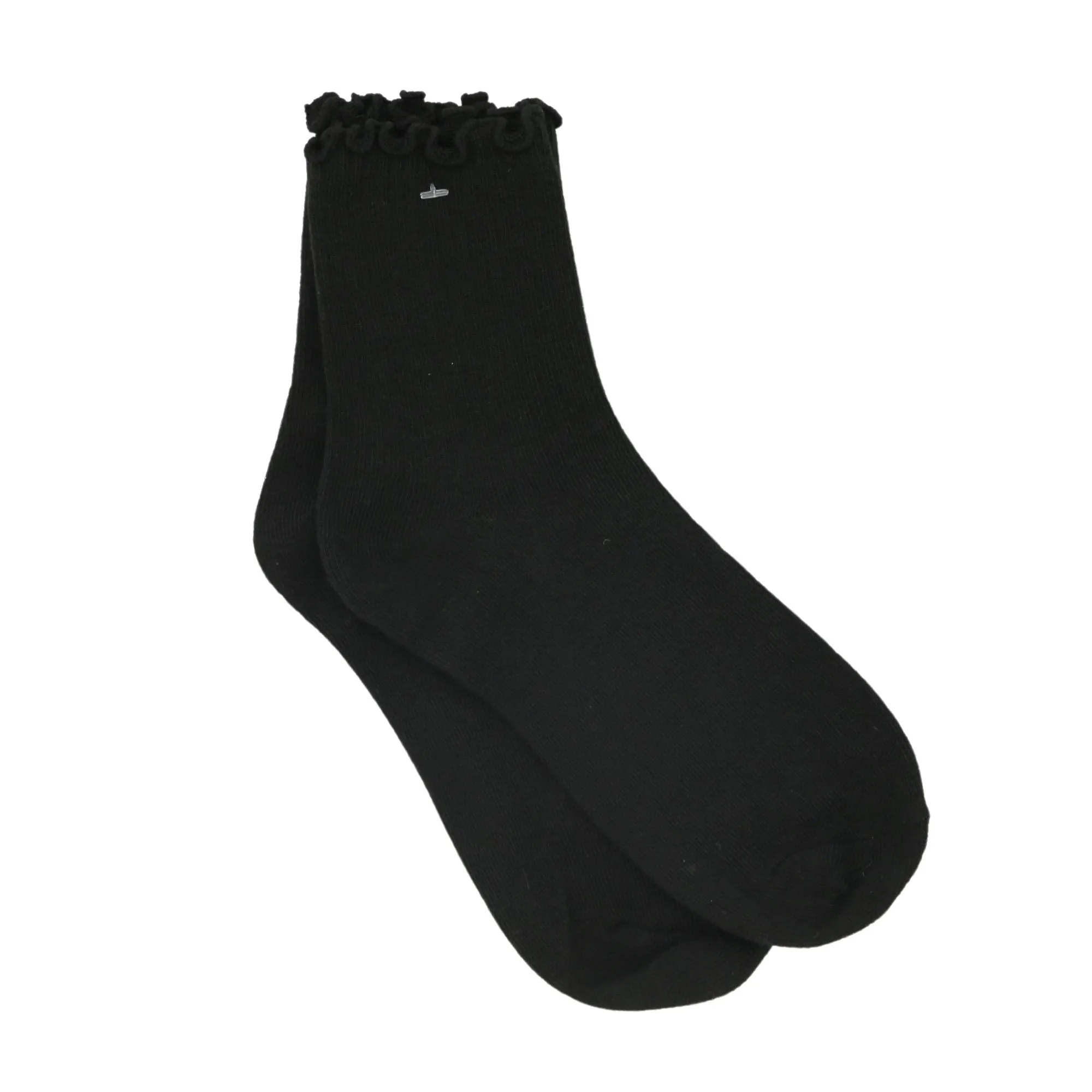 Women's Scalloped Rib Socks