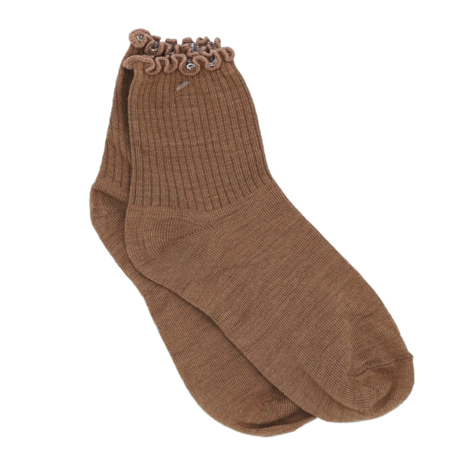 Women's Scalloped Rib Socks