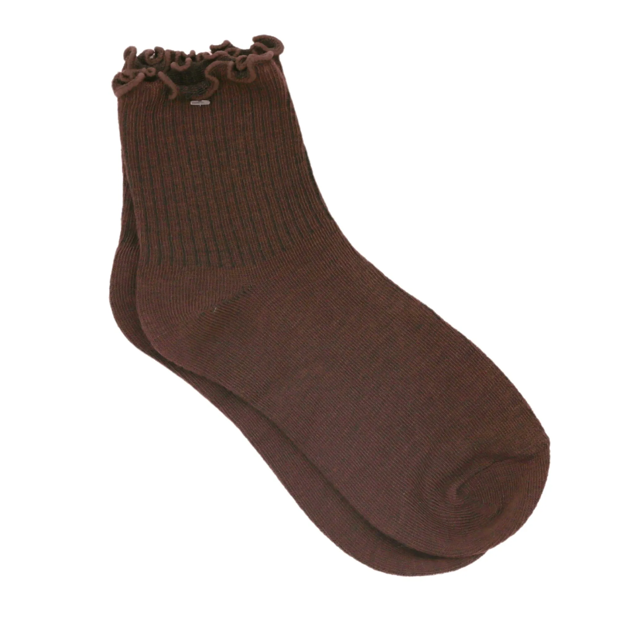 Women's Scalloped Rib Socks