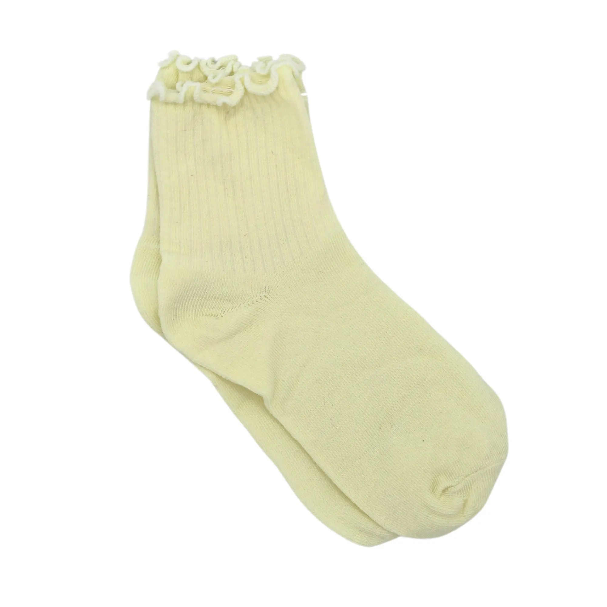 Women's Scalloped Rib Socks